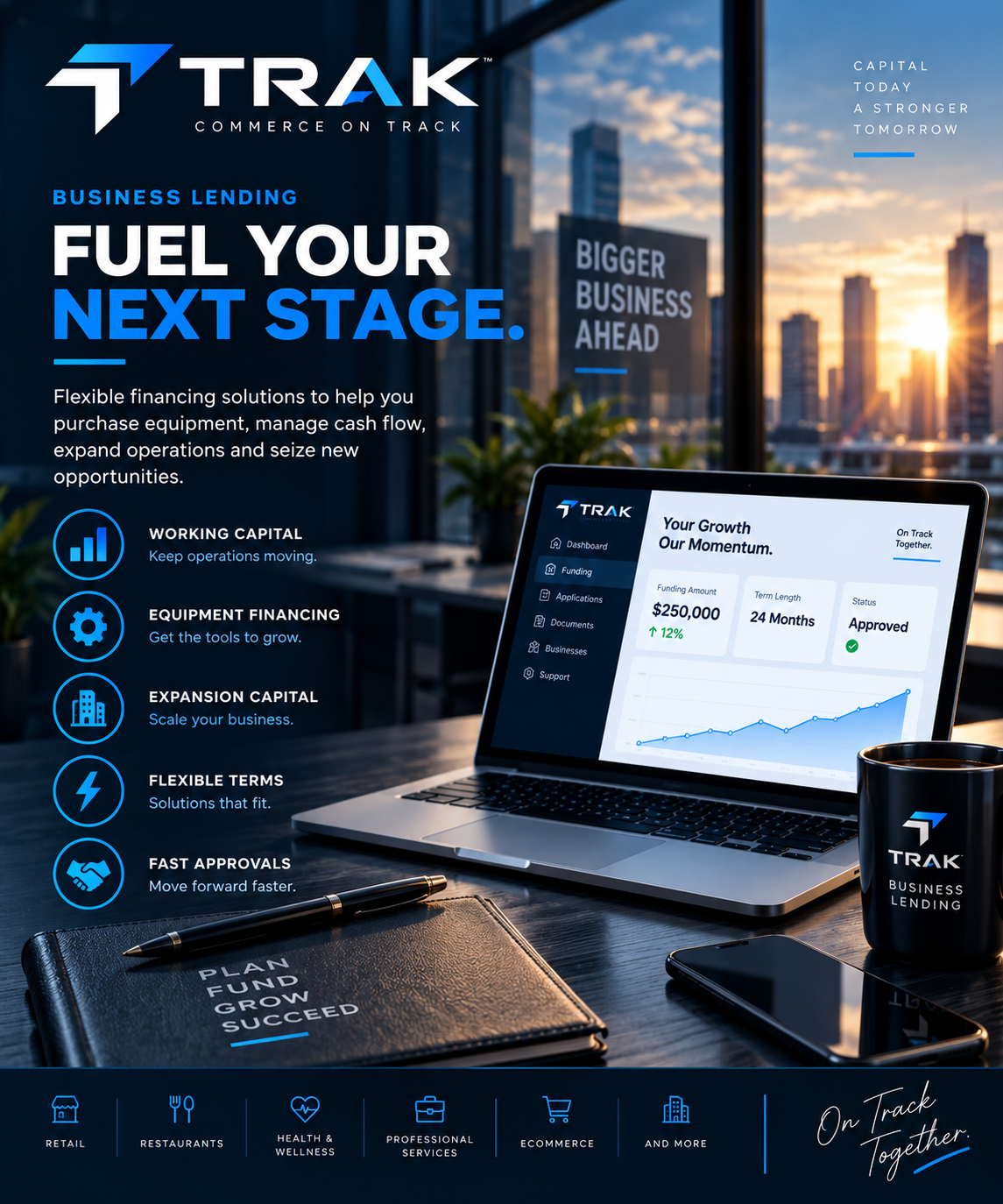 TRAK business growth